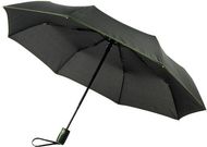 Stark-mini-sateenvarjo, 21 tuumaa, automaattinen, kalkinvihreä liikelahja logopainatuksella