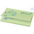 Sticky-Mate®-muistilaput 100x75 mm, minttu-vihreä liikelahja logopainatuksella