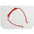 Suojaava kasvovisiiri - Medium, punainen lisäkuva 4