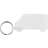Tait pakettiauton muotoinen kierrätetty avaimenperä, valkoinen lisäkuva 2