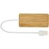 Tapas USB-hubi bambusta, luonnollinen lisäkuva 3