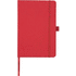 Thalaasa merimuovista valmistettu kovakantinen muistikirja, punainen lisäkuva 2