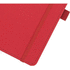 Thalaasa merimuovista valmistettu kovakantinen muistikirja, punainen lisäkuva 6