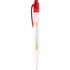 Thalaasa, merimuovista valmistettu kuulakärkikynä, läpikuultava-punainen, valkoinen lisäkuva 1