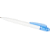 Thalaasa, merimuovista valmistettu kuulakärkikynä, läpikuultava-sininen, valkoinen lisäkuva 3