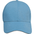 Topaz 6-paneelinen GRS-kierrätetty baseball-lippalakki, sininen lisäkuva 3