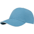 Topaz 6-paneelinen GRS-kierrätetty baseball-lippalakki, sininen liikelahja logopainatuksella