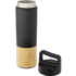 Torne 540 ml:n kuparityhjiöeristetty pullo ruostumattomasta teräksestä ja bambusta tehty ulkoseinä, musta lisäkuva 6