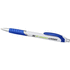 Turbo kuulakärkikynä kumisella tartuntapinnalla, valkoinen, sininen lisäkuva 1