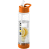 Tutti-frutti 740 ml Tritan urheilujuomapullo, läpikuultava-valkoinen, oranssi lisäkuva 1