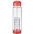 Tutti-frutti 740 ml Tritan urheilujuomapullo, läpikuultava-valkoinen, punainen lisäkuva 4
