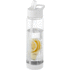 Tutti-frutti 740 ml Tritan urheilujuomapullo, valkoinen, läpikuultava-valkoinen liikelahja logopainatuksella