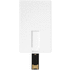 USB Credit card slim, valkoinen lisäkuva 2