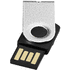 USB Mini, hopea liikelahja logopainatuksella