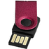 USB Mini, punainen liikelahja logopainatuksella