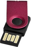 USB Mini, punainen liikelahja logopainatuksella