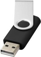 USB Rotate Basic, musta liikelahja logopainatuksella