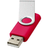 USB Rotate Basic, purppura liikelahja logopainatuksella