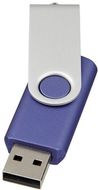 USB Rotate Basic, sininen liikelahja logopainatuksella