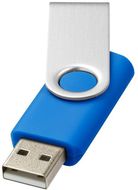 USB Rotate Basic, sininen liikelahja logopainatuksella