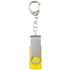USB Rotate Keychain, keltainen lisäkuva 3