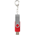 USB Rotate Keychain, keskipitkä-punainen lisäkuva 2