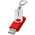 USB Rotate Keychain, kirkkaan-punainen lisäkuva 1