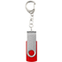 USB Rotate Keychain, kirkkaan-punainen lisäkuva 3