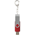 USB Rotate Keychain, punainen lisäkuva 2