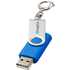 USB Rotate Keychain, sininen lisäkuva 1