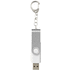 USB Rotate Keychain, valkoinen lisäkuva 2