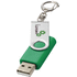USB Rotate Keychain, vihreä lisäkuva 1