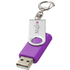 USB Rotate Keychain, violetti lisäkuva 1