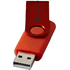 USB Rotate Metallic, tummanpunainen lisäkuva 1