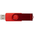 USB Rotate Metallic, tummanpunainen lisäkuva 2