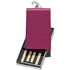 USB Rotate Mini, punainen liikelahja logopainatuksella