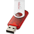 USB Rotate Translucent, punainen lisäkuva 1