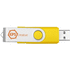 USB Rotate on-the-go, keltainen lisäkuva 1