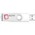 USB Rotate on-the-go, valkoinen lisäkuva 1