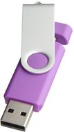 USB Rotate on-the-go, violetti liikelahja logopainatuksella