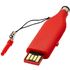 USB Stylus, punainen liikelahja logopainatuksella