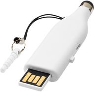 USB Stylus, valkoinen liikelahja logopainatuksella