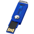 USB Swivel rectangular, sininen lisäkuva 1