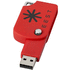 USB Swivel square, punainen lisäkuva 1