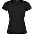 Victoria naisten lyhythihainen t-paita v-kaula-aukolla, musta lisäkuva 2