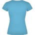 Victoria naisten lyhythihainen t-paita v-kaula-aukolla, turkoosi lisäkuva 2