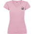 Victoria naisten lyhythihainen t-paita v-kaula-aukolla, vaaleanpunainen lisäkuva 1