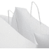 Voimapaperikassi 80-90 g/m2 kierrekahvoilla  XL, valkoinen lisäkuva 3