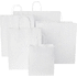Voimapaperikassi 80-90 g/m2 kierrekahvoilla  XL, valkoinen lisäkuva 5
