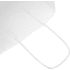 Voimapaperikassi 80 g/m2 kierrekahvoilla  pieni, valkoinen lisäkuva 4